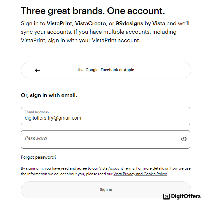 99Designs Sign Up