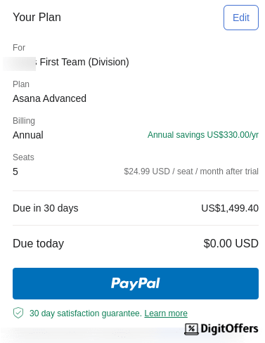Asana Coupon Code