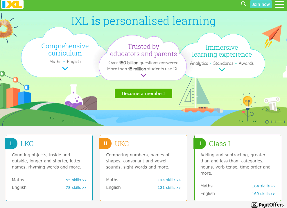 IXL Maths-and-English-Practice