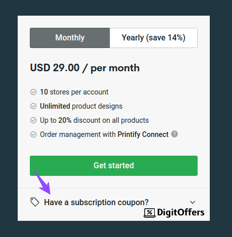 Apply Printify Coupon Code and save more