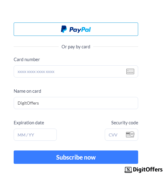 Renderforest Payment