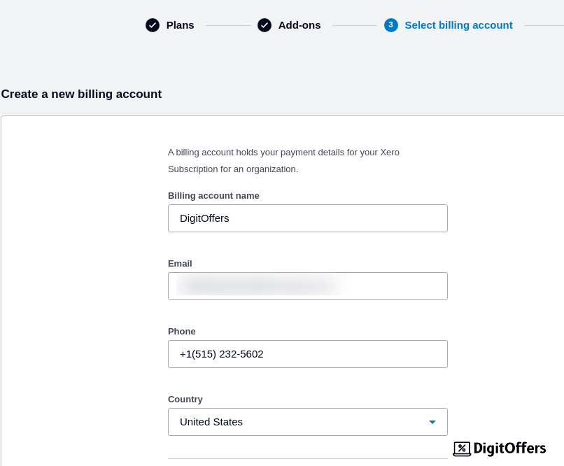 Xero Promo Code Billing 