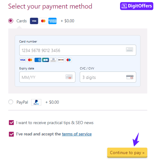 Yoast SEO- Enter Payment