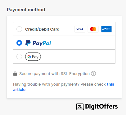 freepik payment checkout