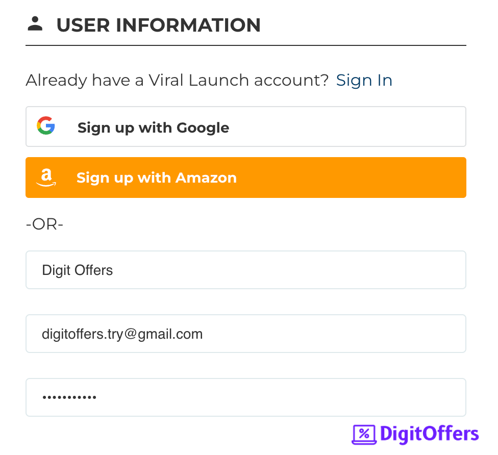 viral launch log in 